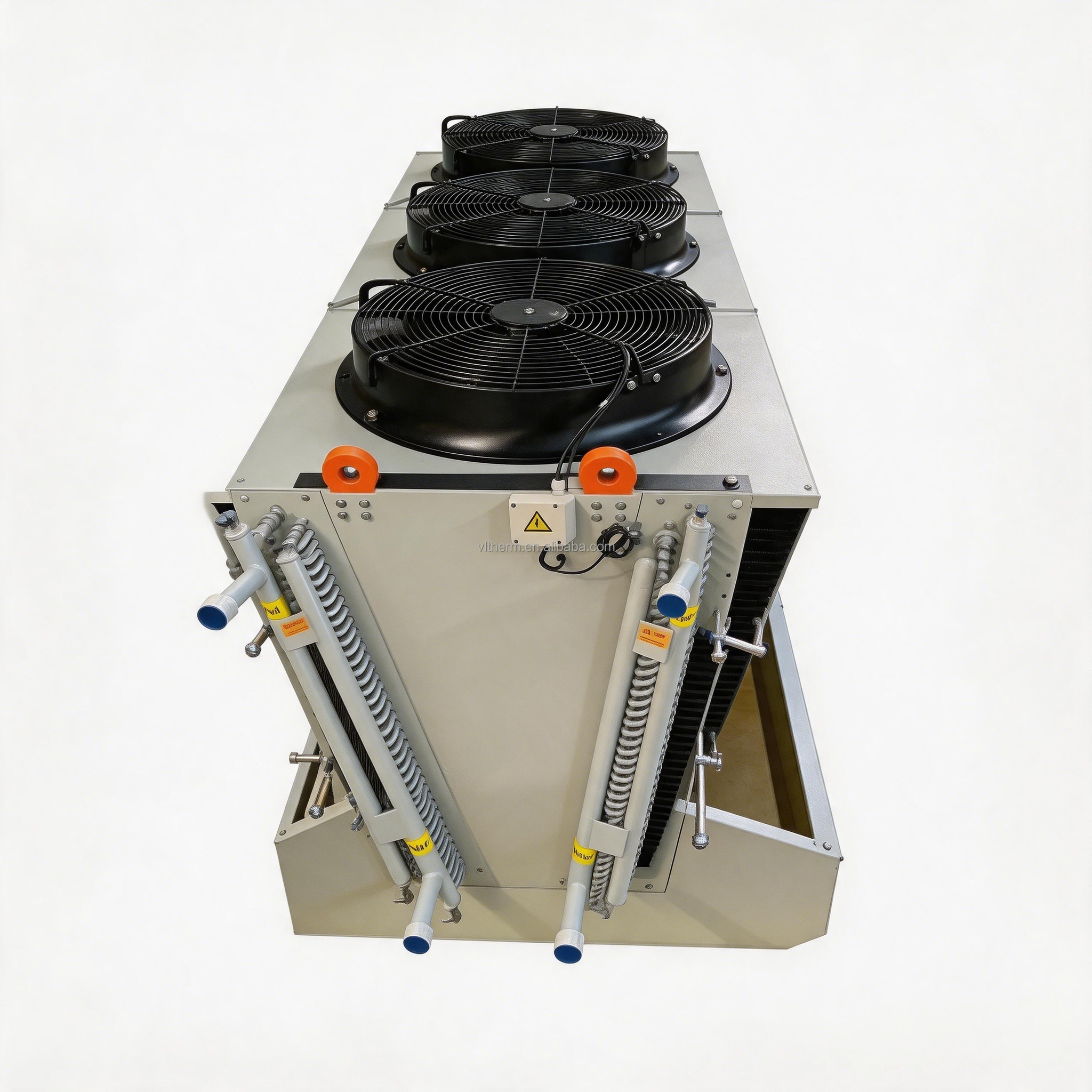 Vltherm Industrial V-Type Dry Cooler Air Cooling System with High Efficiency Axial Fan and Pump Core 380V~480V -30~60C