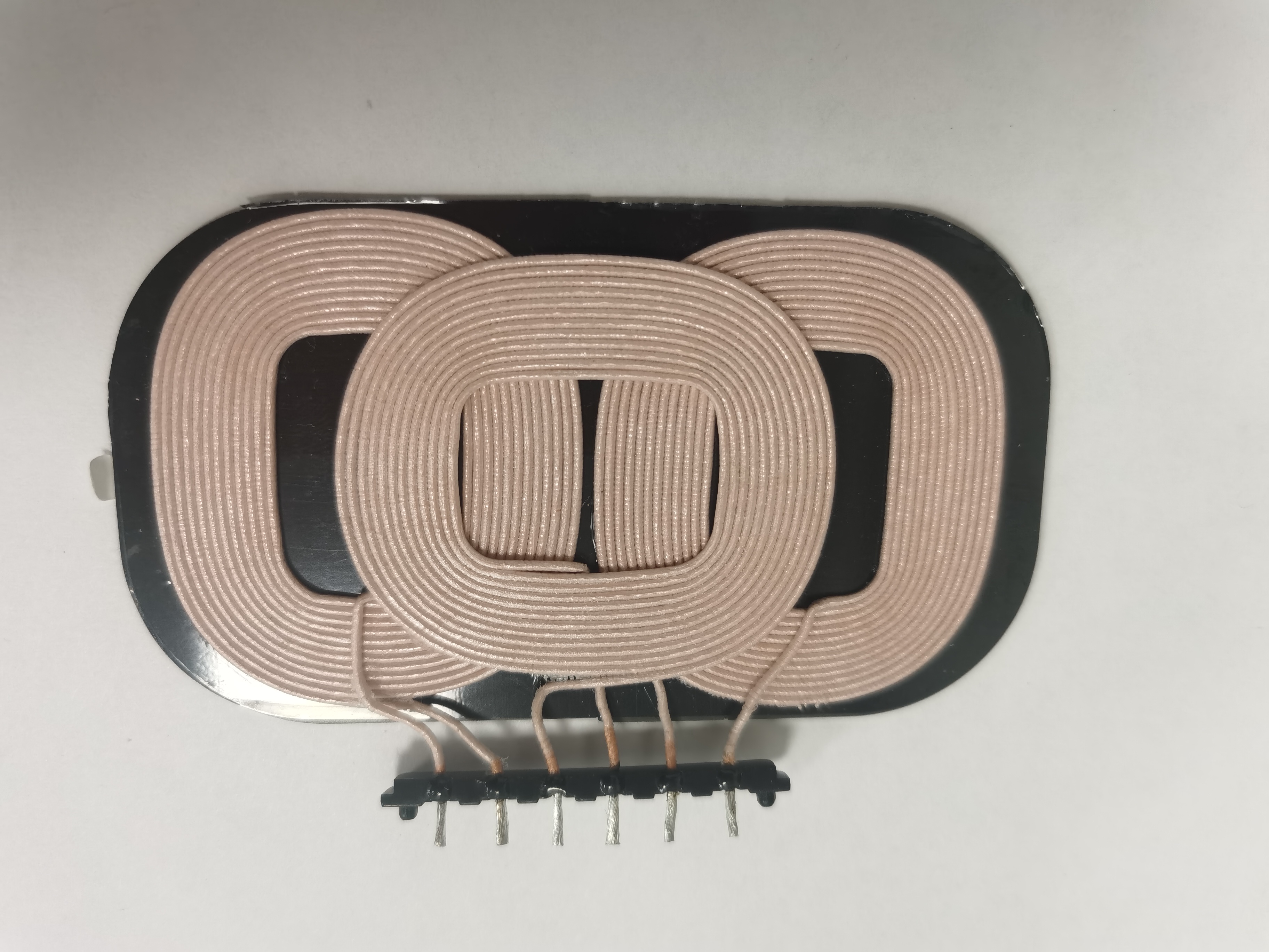 3 In 1 Coils AEC-Q200 6uH ~ 12uH Wireless Charging Three Coils Array Qi2 15W 25W 30W For Automotive EV Car