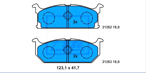 Auto Brake Systems Disc Pads Car Break Pad for subaru D90 D2251 Brake Systems Professional Manufacturer Price Auto Car Parts
