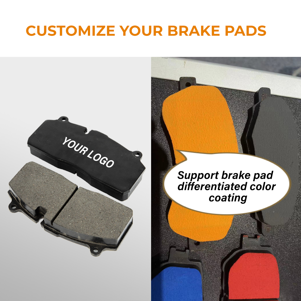 Wholesale Durable Noiseless Semi-Metallic Brake Systems Brake Pads Oem Accept