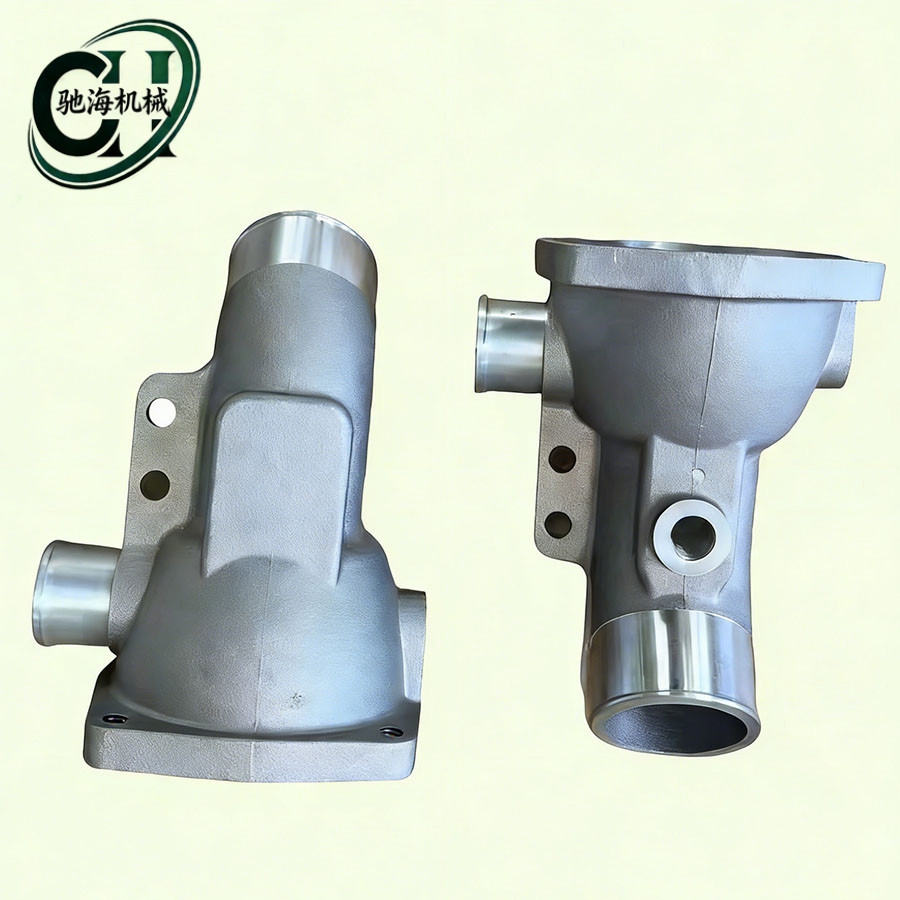 Cast Aluminum Auto Components High Pressure Engine Piping Adaptation