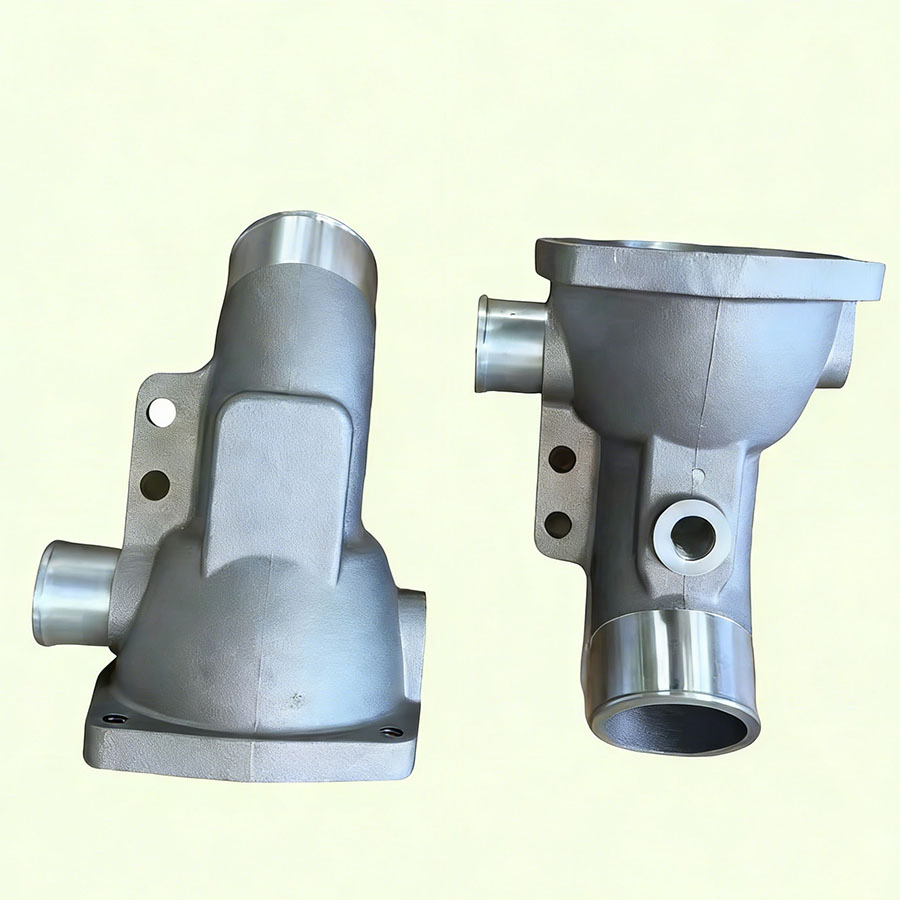 Cast Aluminum Auto Components High Pressure Engine Piping Adaptation