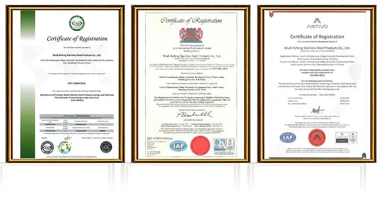 Certifications Display
