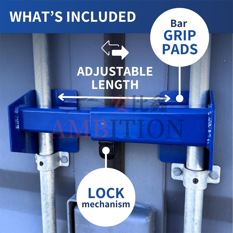 Ambition Heavy Duty Steel Container Truck Trailer Door Lock Padlock Premium Container Parts &amp; Accessories