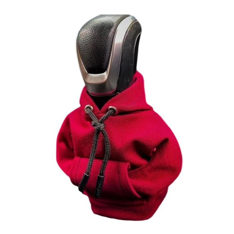 Universal Car Interior Accessories Decoration Handle Knob and Gear Shift Cover with Hoodie for All Vehicles