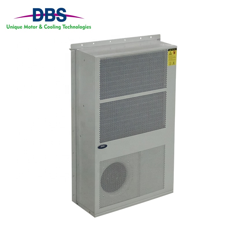 230VAC Precision Telecom Cabinet Air Conditioner 1500W Cooling System DC Fan Motors R134a Hitachi Compressor Core Components