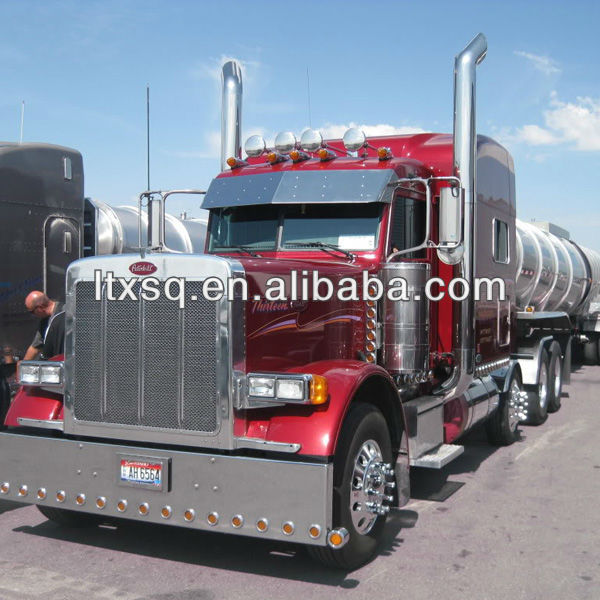 High Performance Curved Exhaust Stack Durable Mild Steel Pipe Replacement Parts for Heavy Duty Semi Truck Exhaust System