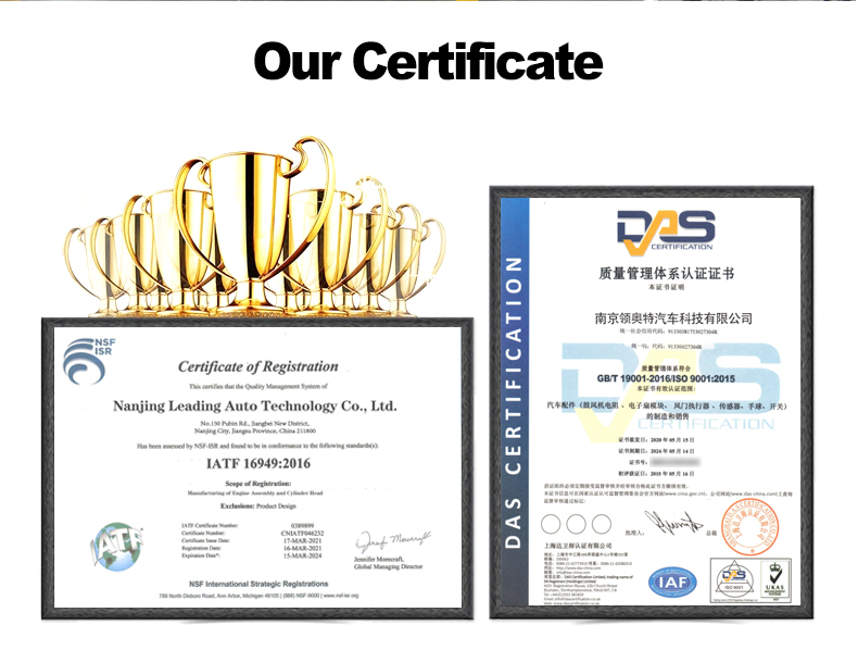 Certifications