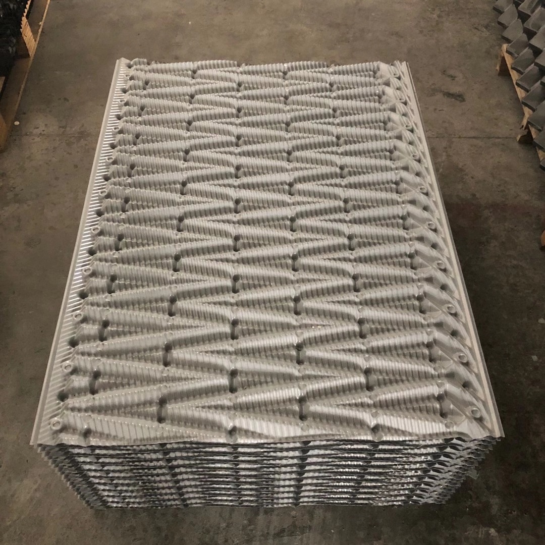 Kuken Type Counterflow Cooling Tower PVC Fill Media High Efficiency Heat Exchange Industrial Water Cooling System Component