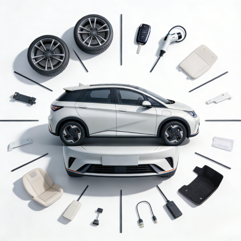 Electric Vehicle EV Car Spare Parts &amp; Accessories New 100% Tested 12 Months Warranty VIT Brand BYD Seagull Hatchback 2023-