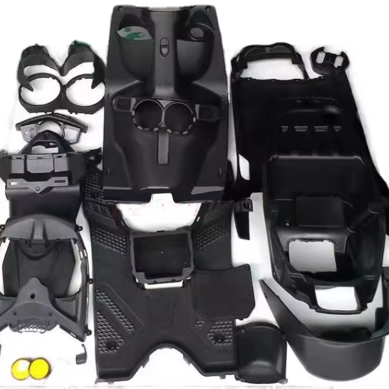 Direct selling scooter WBS150 body parts ABS plastic+PP+lamp motorcycle full set of fairing plastic exterior parts
