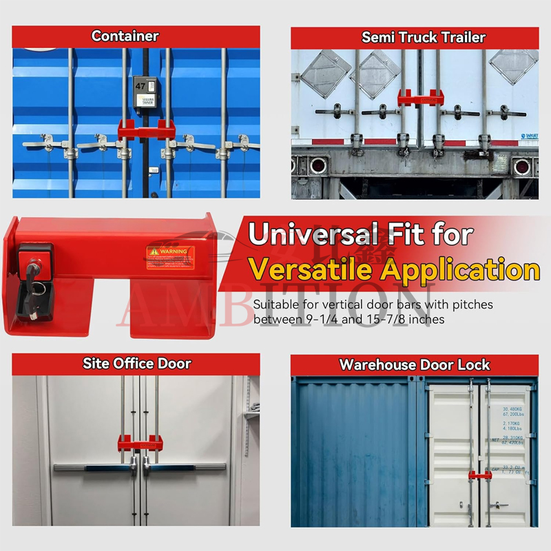 Ambition Heavy Duty Steel Container Truck Trailer Door Lock Padlock Premium Container Parts &amp; Accessories