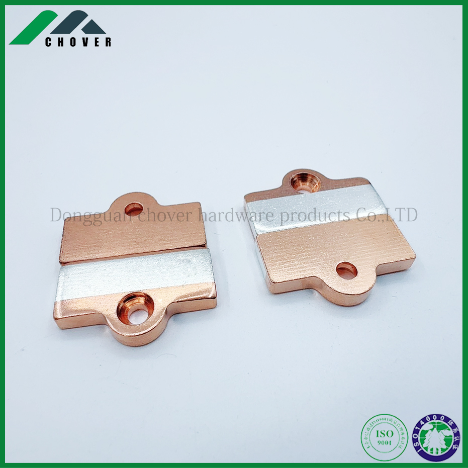 Silver Copper Composite Stamping Parts Low Voltage Electrical and Electronic Components