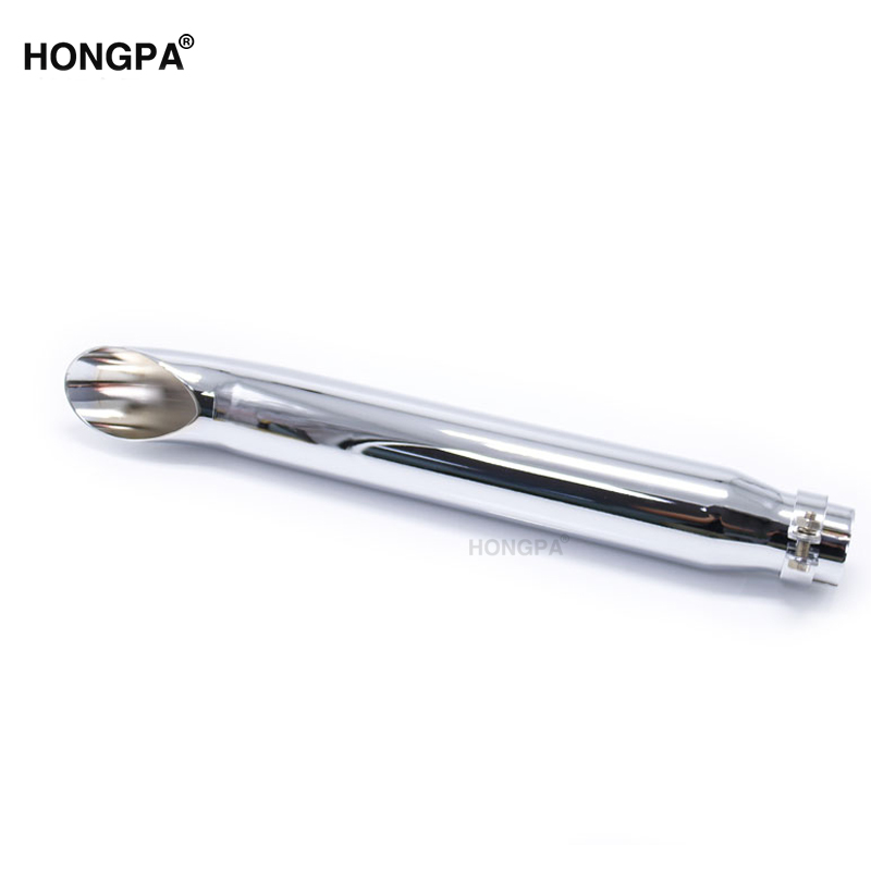 Motorcycle Exhaust System Parts Stainless Iron Modified Exhaust Pipe Muffler for Cafe Racer
