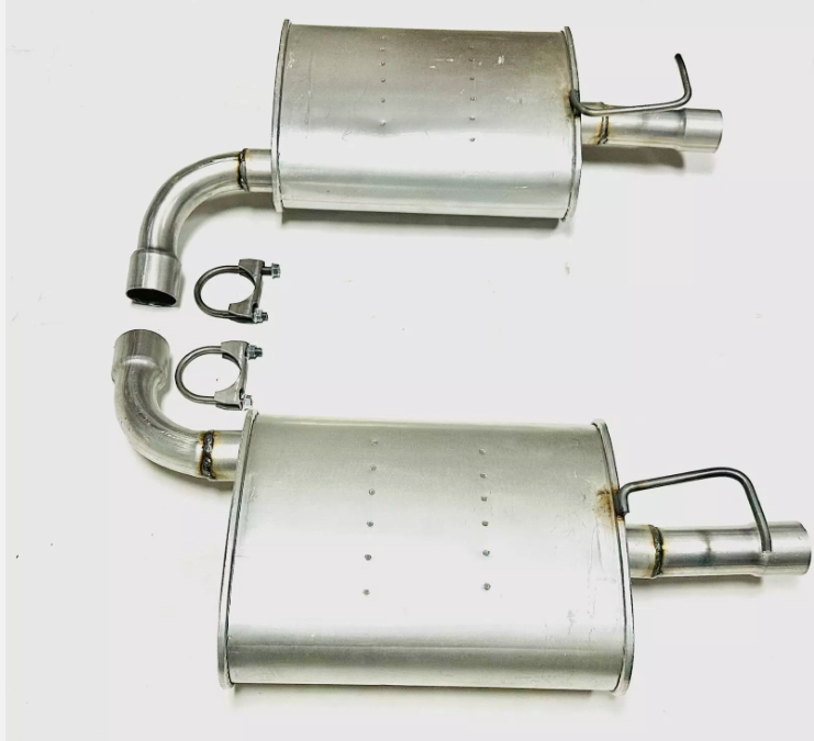 High Quality Factory Supply Exhaust System Parts Stainless Steel Exhaust Muffler for Ford Explorer 3.5L