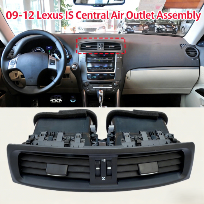 Weihua Automotive Air Conditioning Interior Air Outlet Assembly for Lexus Is300 Is250 2009 2010 2011 2012