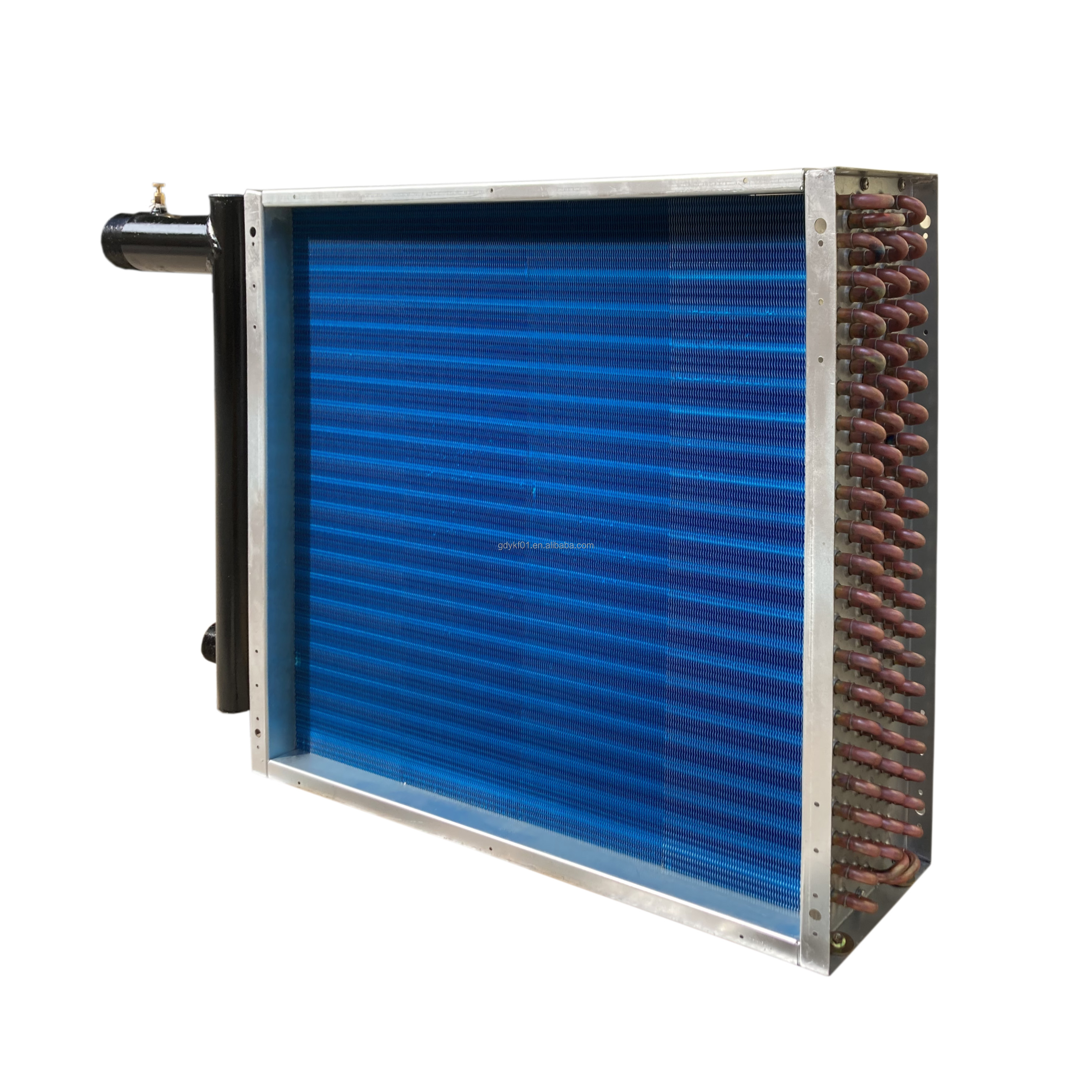 Yikenfeng OEM Small Finned Tube Cooling Coil Water to Air Heat Exchange Condenser for Refrigeration &amp; Heat Exchange Parts