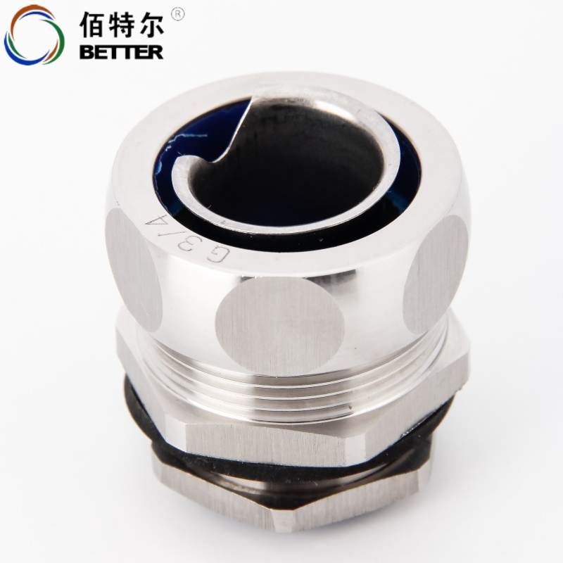 Long Lasting Waterproof Dustproof Metal Pipe Fittings DPJ25-M32*1.5 304 Stainless Steel 32mm Metal Flexible Hose Connectors