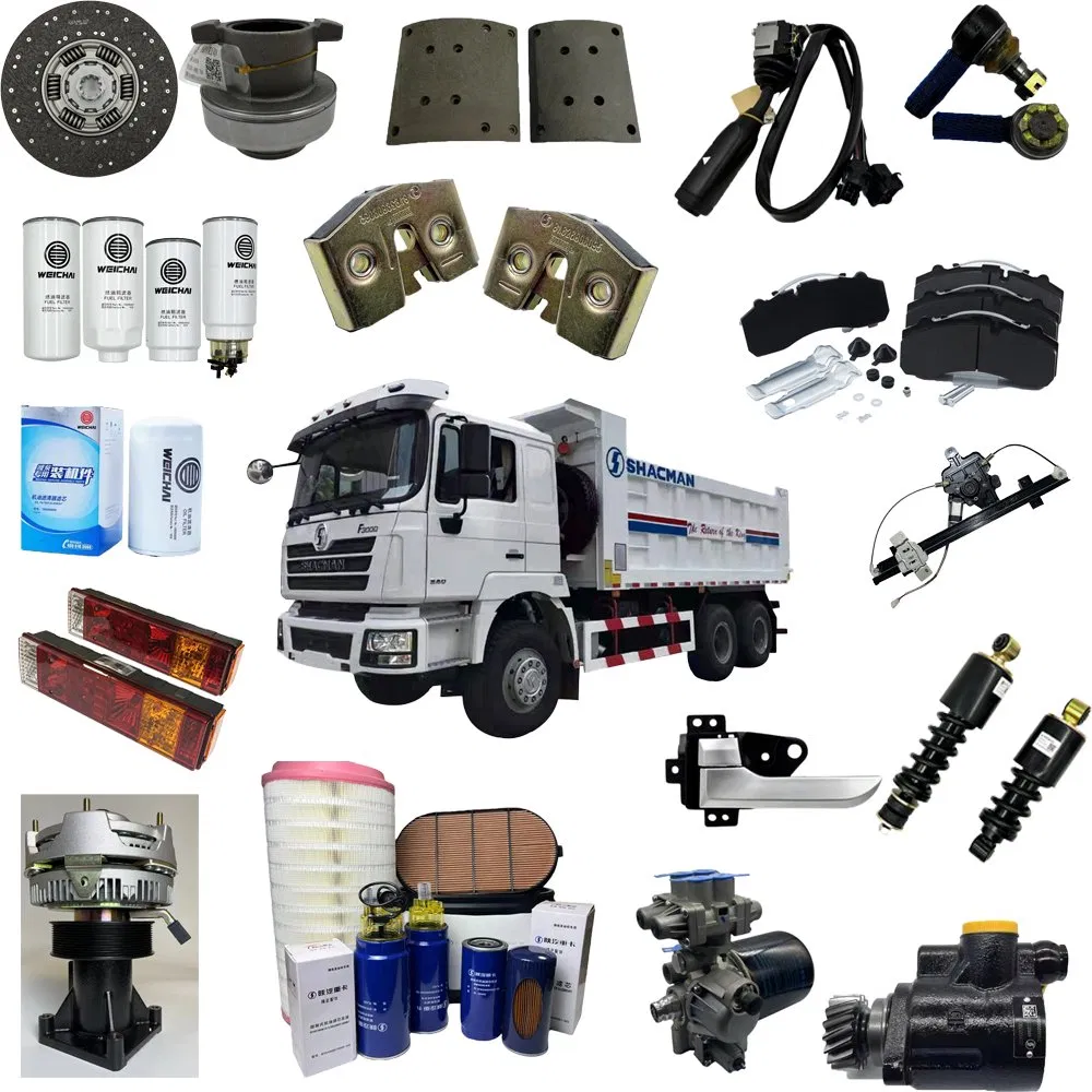 Shacman Truck Drivetrain Spare Parts M3000 F2000 H3000 X6000 X5000 F3000 X3000 Truck Spare Parts for Shacman Truck