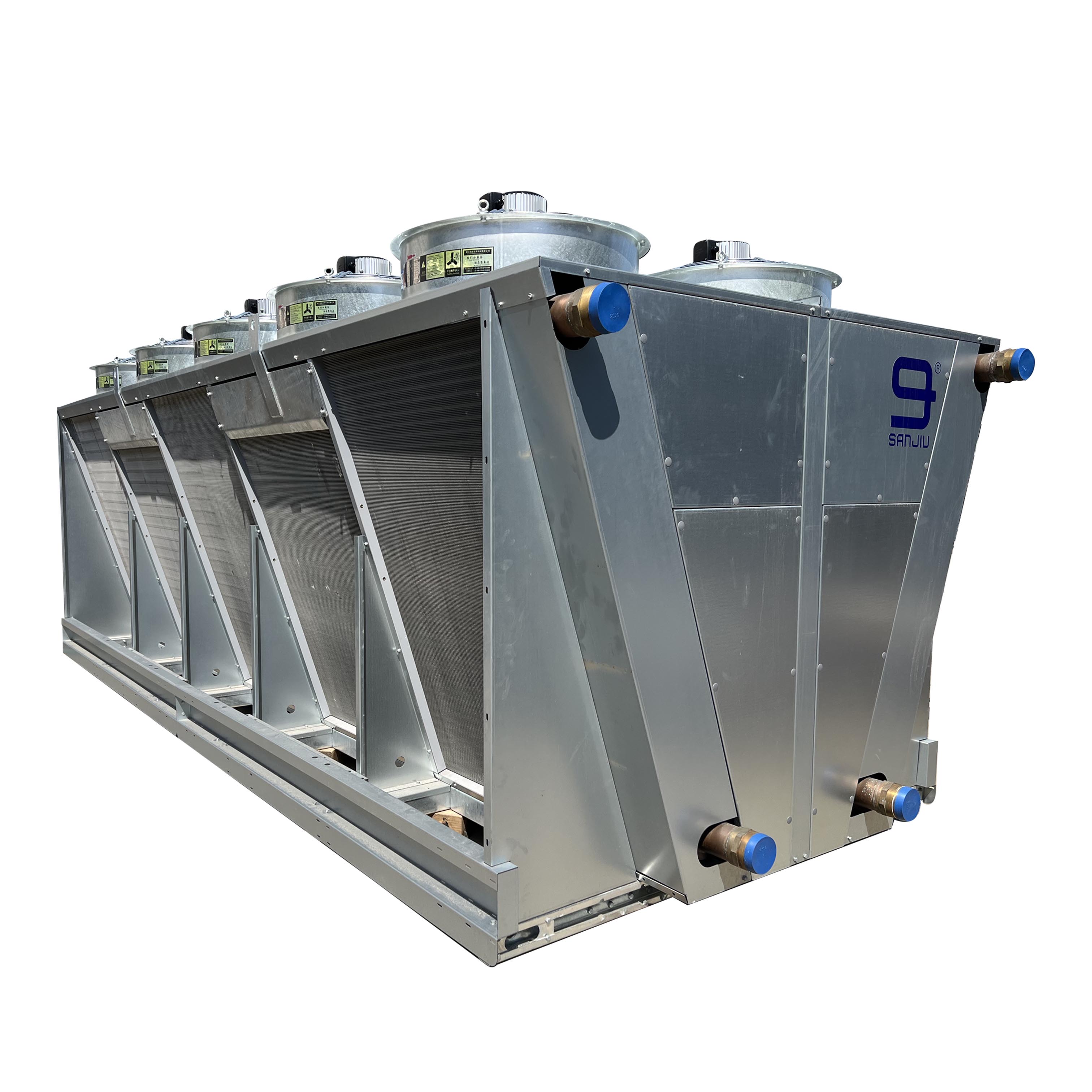High Temperature Medium Cooling Water Saving Air Adiabatic Cooling Towers Dry Cooler for Industrial Power Cooling