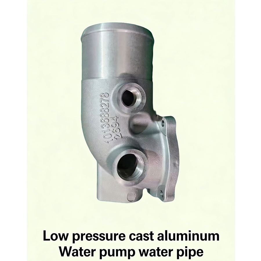 Cast Aluminum Auto Components High Pressure Engine Piping Adaptation