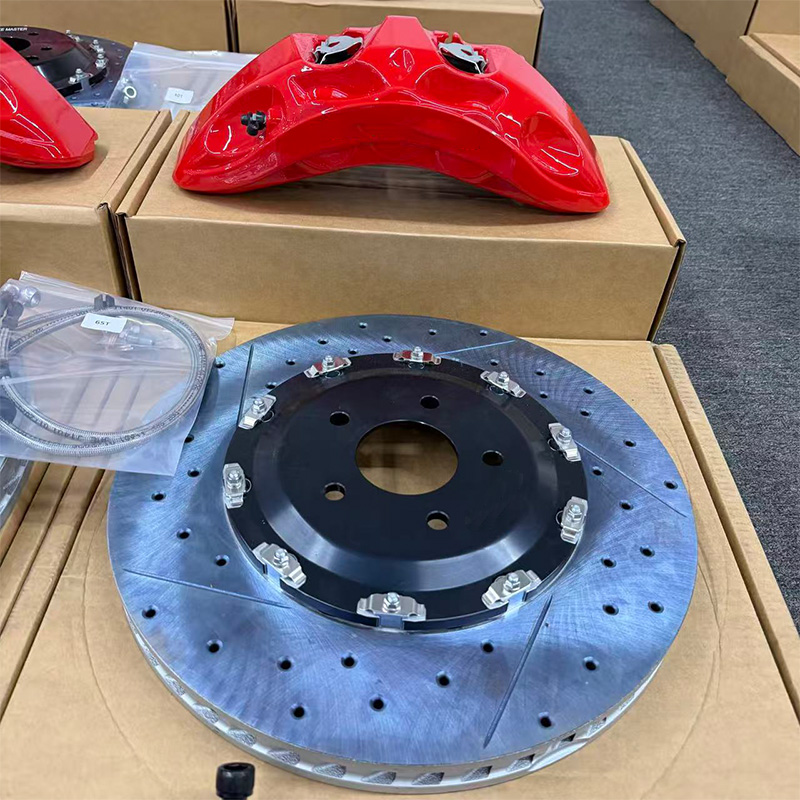 Custom 6 Piston Front 4 Piston Rear Big Brake Kit 380mm 410mm Rotors for Infiniti Performance Upgrade Factory Supply