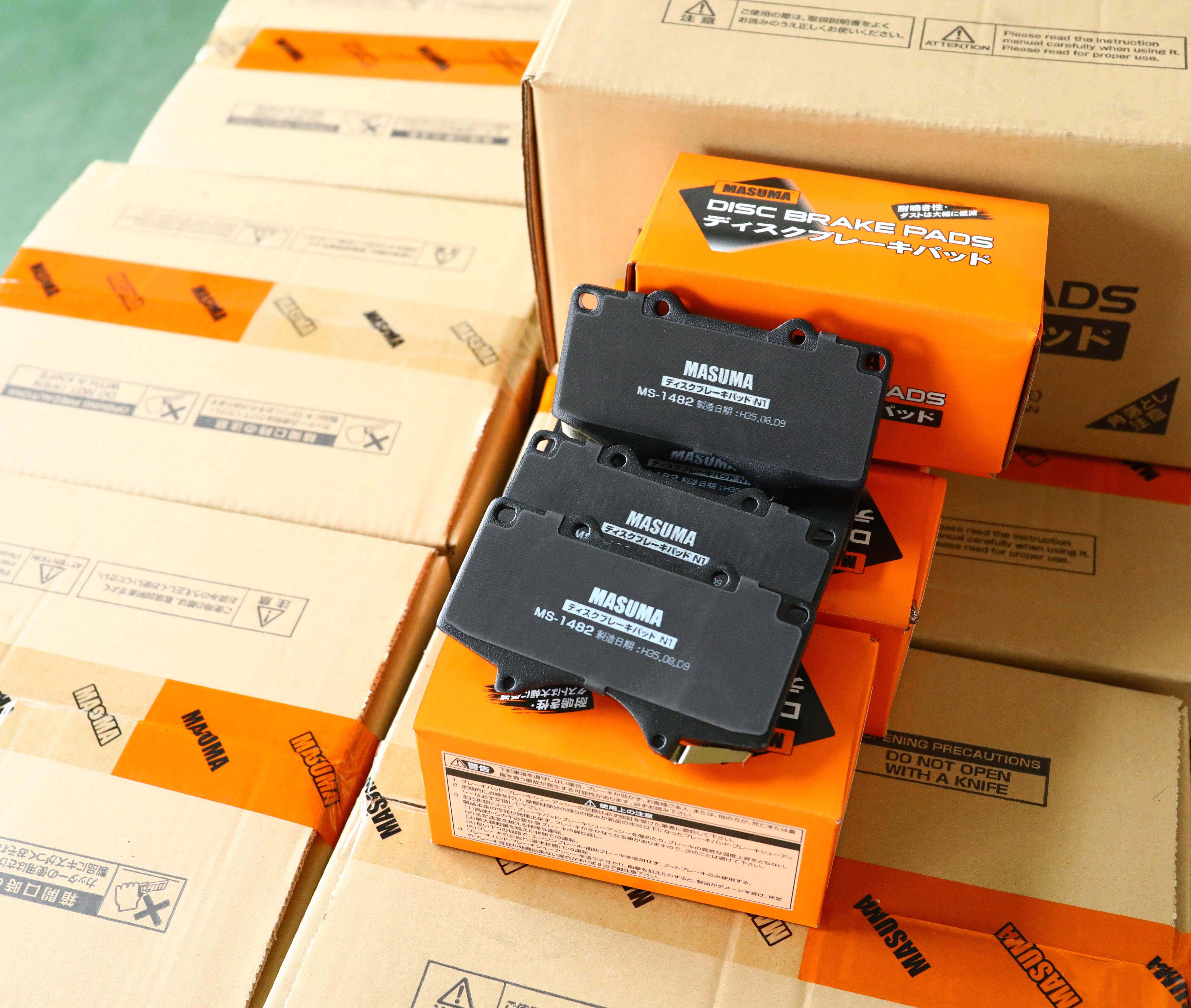 MS-1482 MASUMA Front and Rear Ceramic Brake Pads Accessories Spare Parts Brake Systems