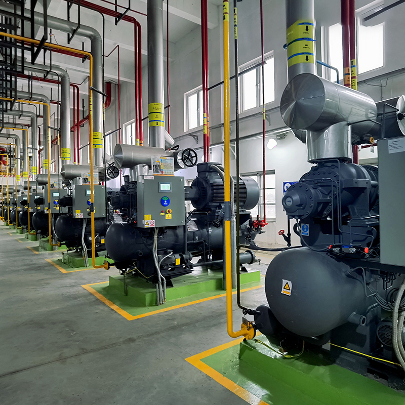 High Efficiency Large Capacity Industrial Compressor Unit Ammonia Refrigeration System with Pump Gear Core Components