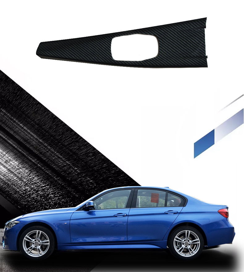 FOR BMW 3 Series F30 Dry Carbon Fiber Interior Parts 3 Series GT F34 Multimedia Panel 4 Series F32 F36 Carbon Fiber Decoration