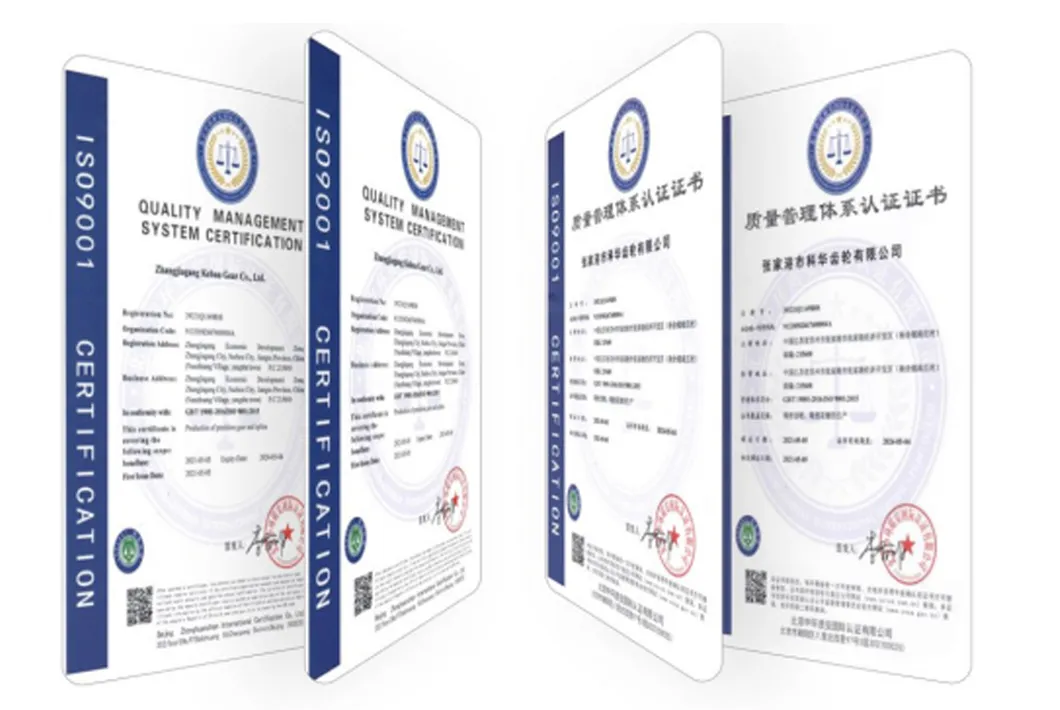 Industrial Certificates