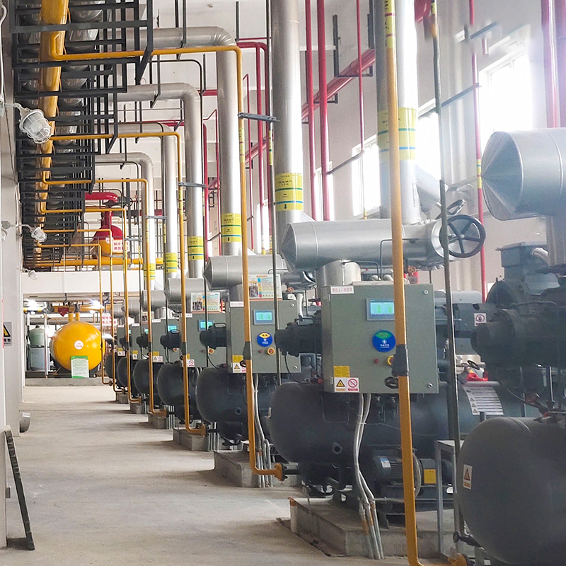 High Efficiency Large Capacity Industrial Compressor Unit Ammonia Refrigeration System with Pump Gear Core Components
