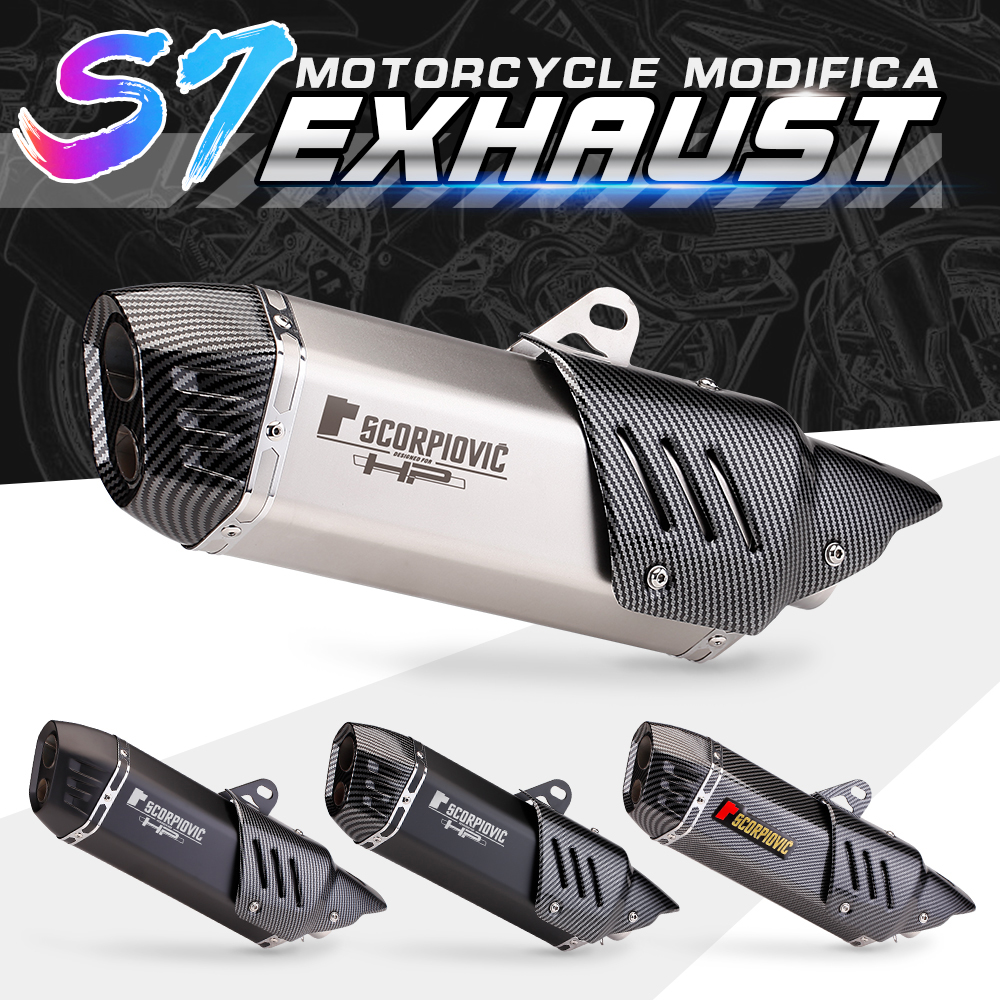 Motorcycle Exhaust S7 Image 1