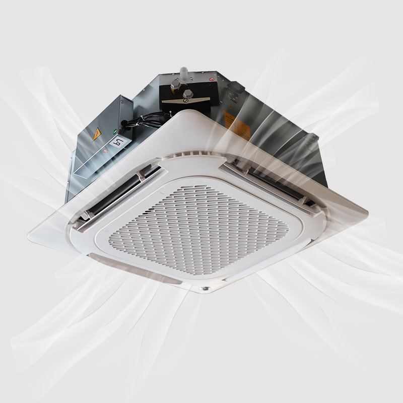 High Quality Industrial Suspended Ceiling Fan Coil Units AC Motor Customizable Indoor Central Air Conditioning Units for Cooling