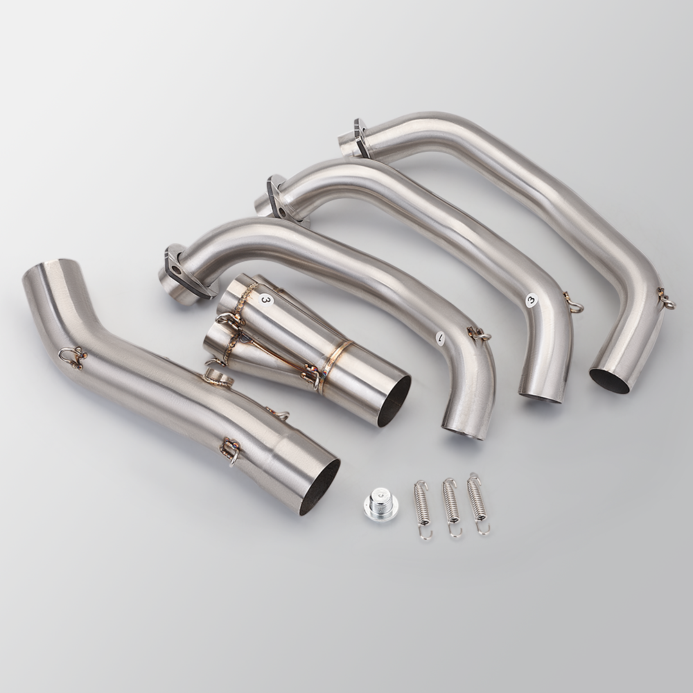 New 51mm Exhaust System Set with Silencer for MT09 FZ09 XSR900 Includes MT-09 FZ-09 Motorcycle Accessories