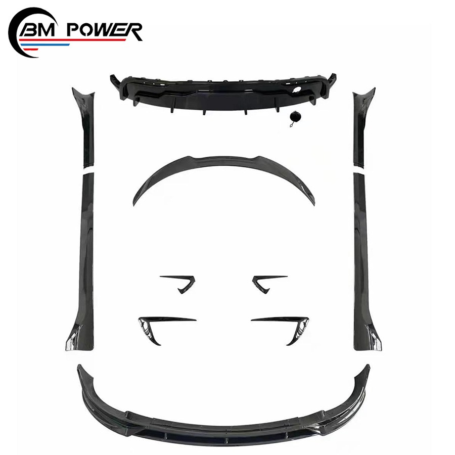 New Product !!! Exterior Body Parts for Model Y Fast Aero Kit Front Lip Rear Diffuser Side Skirts Rear Spoiler Vents