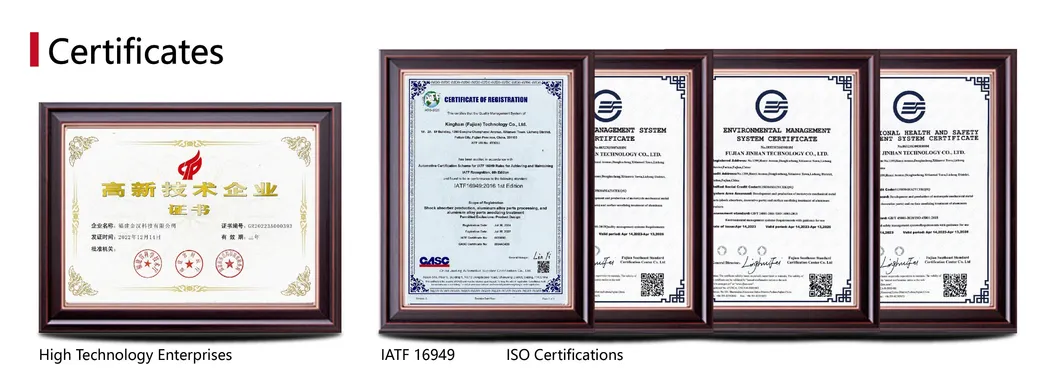 Certifications
