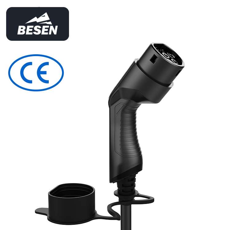 OEM ODM 16A 32A IP66 New Energy Vehicle Parts &amp; Accessories Type 2 IEC 62196-2 EV Charger Plug
