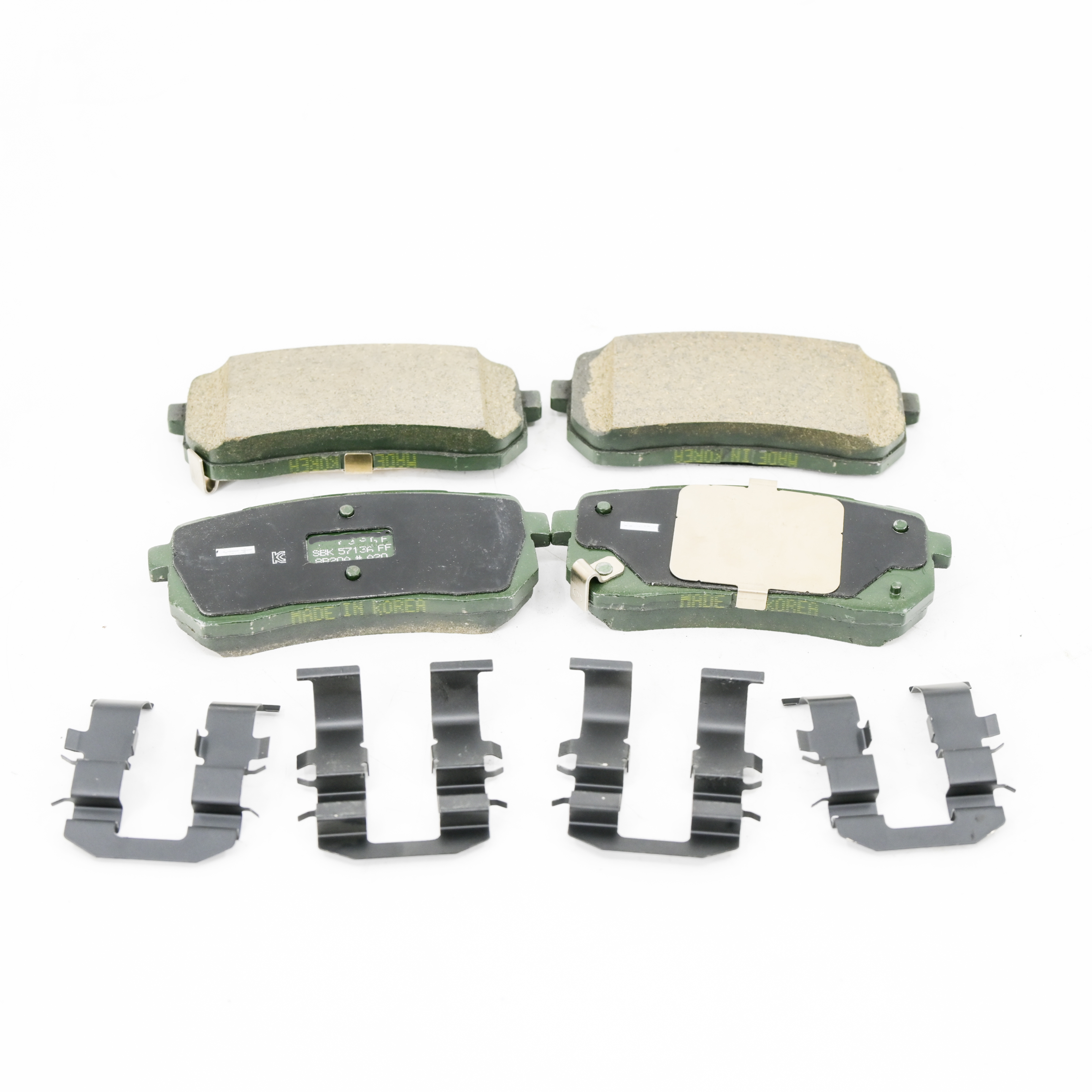 High Quality New Ceramic Brake Pads Auto Brake Systems Spare Parts Model 58101-4HA00 for HYUNDAI and KIA 581014HA00