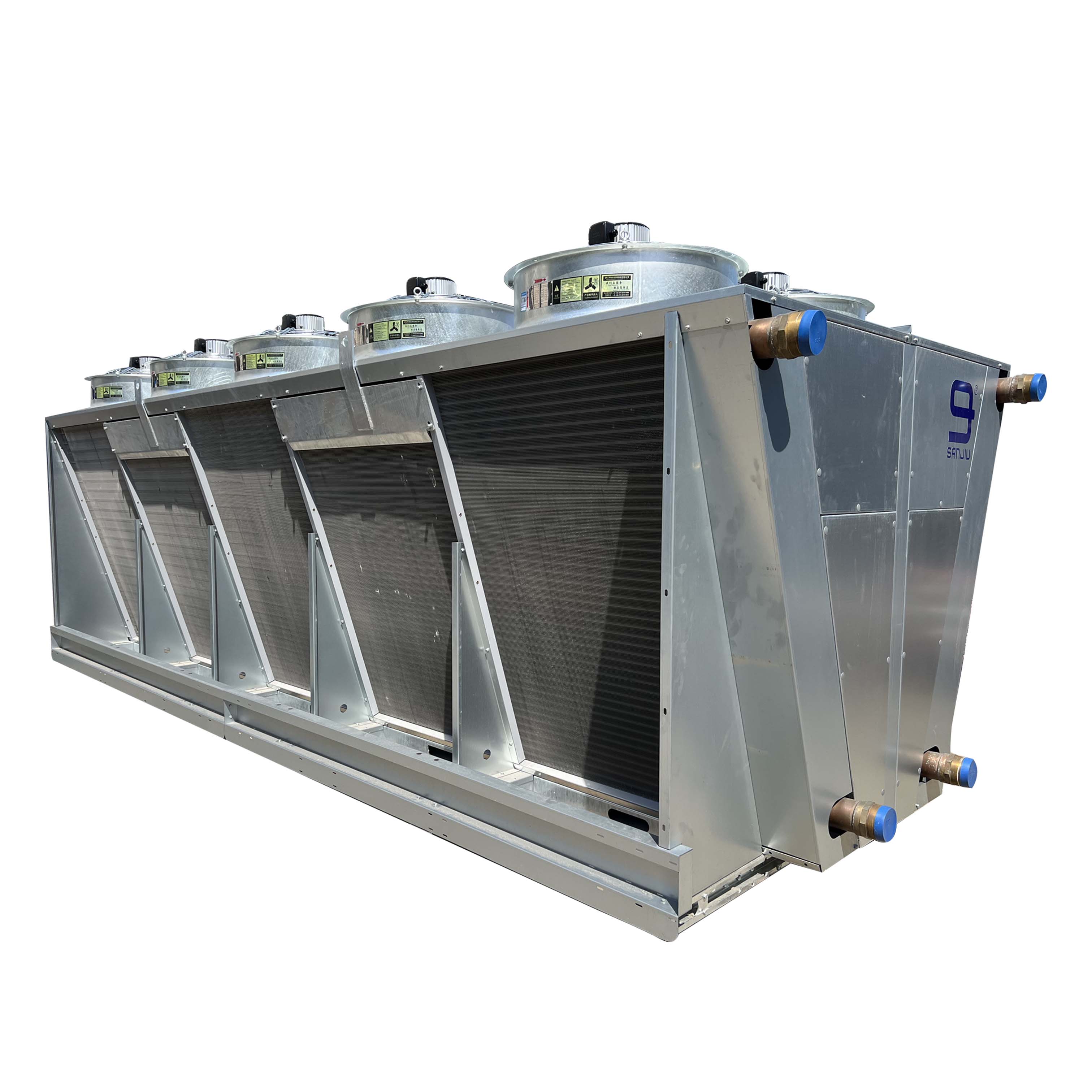 High Temperature Medium Cooling Water Saving Air Adiabatic Cooling Towers Dry Cooler for Industrial Power Cooling