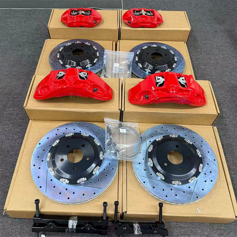 Custom 6 Piston Front 4 Piston Rear Big Brake Kit 380mm 410mm Rotors for Infiniti Performance Upgrade Factory Supply