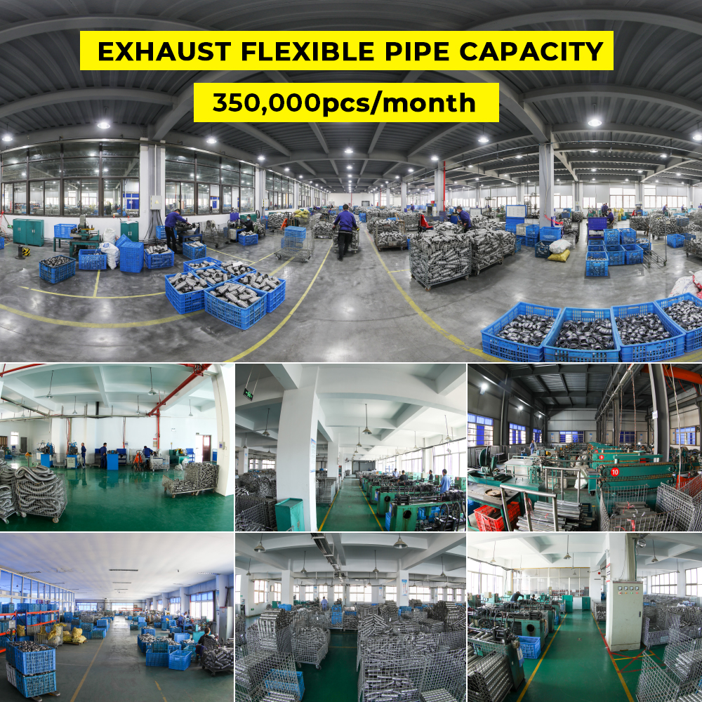 Factory Price Diesel Engine Exhaust System Truck Spare Parts Exhaust Bellow Pipe