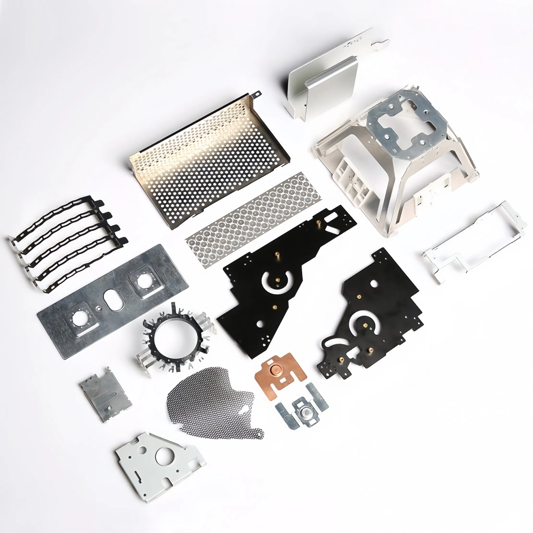 ISO9001 High Precision Aluminum Stainless Steel Sheet Metal Bending Fabrication Chassis Power Box Stamping Parts with Bending Welding Laser Cutting Technology