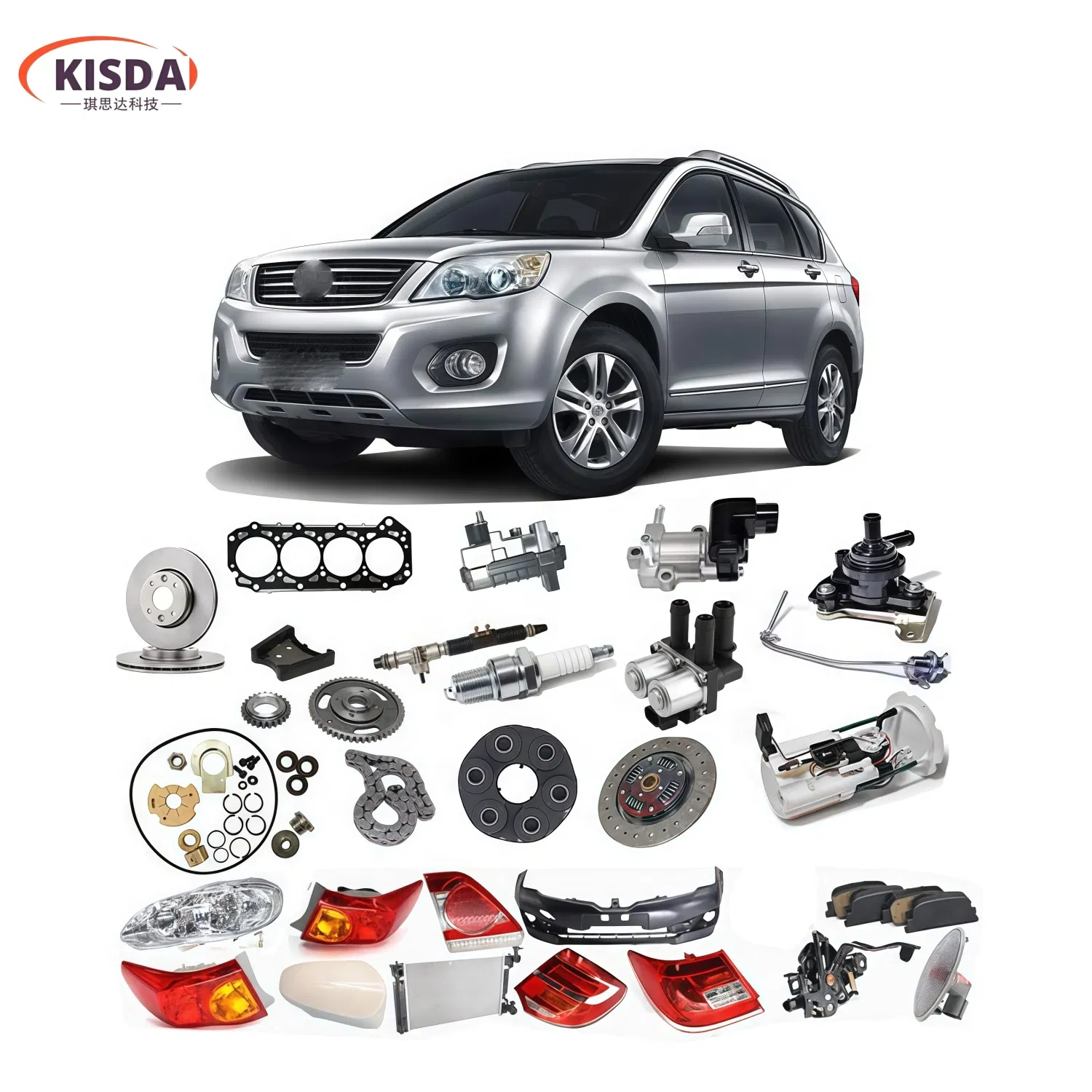 Great Wall Motors Chassis Components OEM Aftermarket for Haval Tank Wey Poer Wingle Shock Absorber Control Arm Bushing Stabilizer Link Brake Pad Suspension Kit