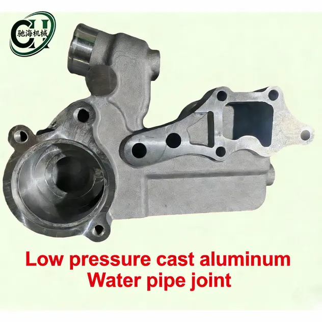 Cast Aluminum Auto Components High Pressure Engine Piping Adaptation