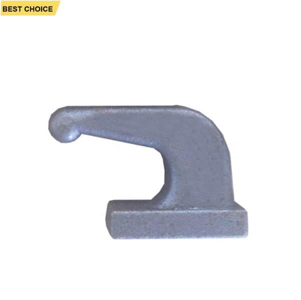GL-16317 Heavy Duty Forged Weld-on Grab Hook for Bucket Trailer Tractor Rigging Chain Hook Weldable Grab Hook for Truck Parts