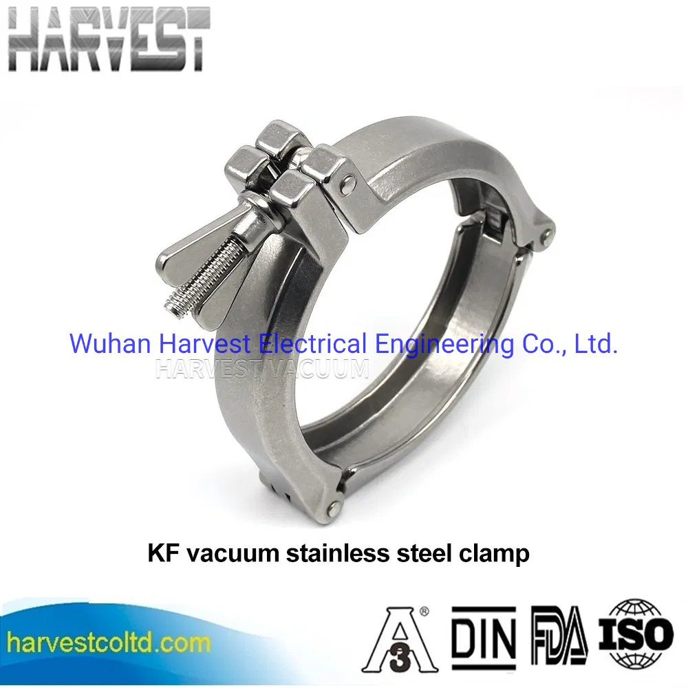 SS304 Vacuum Nw63/Nw80/Nw100/Nw160/Kf63/Kf80/Kf100/Kf160 Vacuum Clamps Vacuum Component for Vacuum System