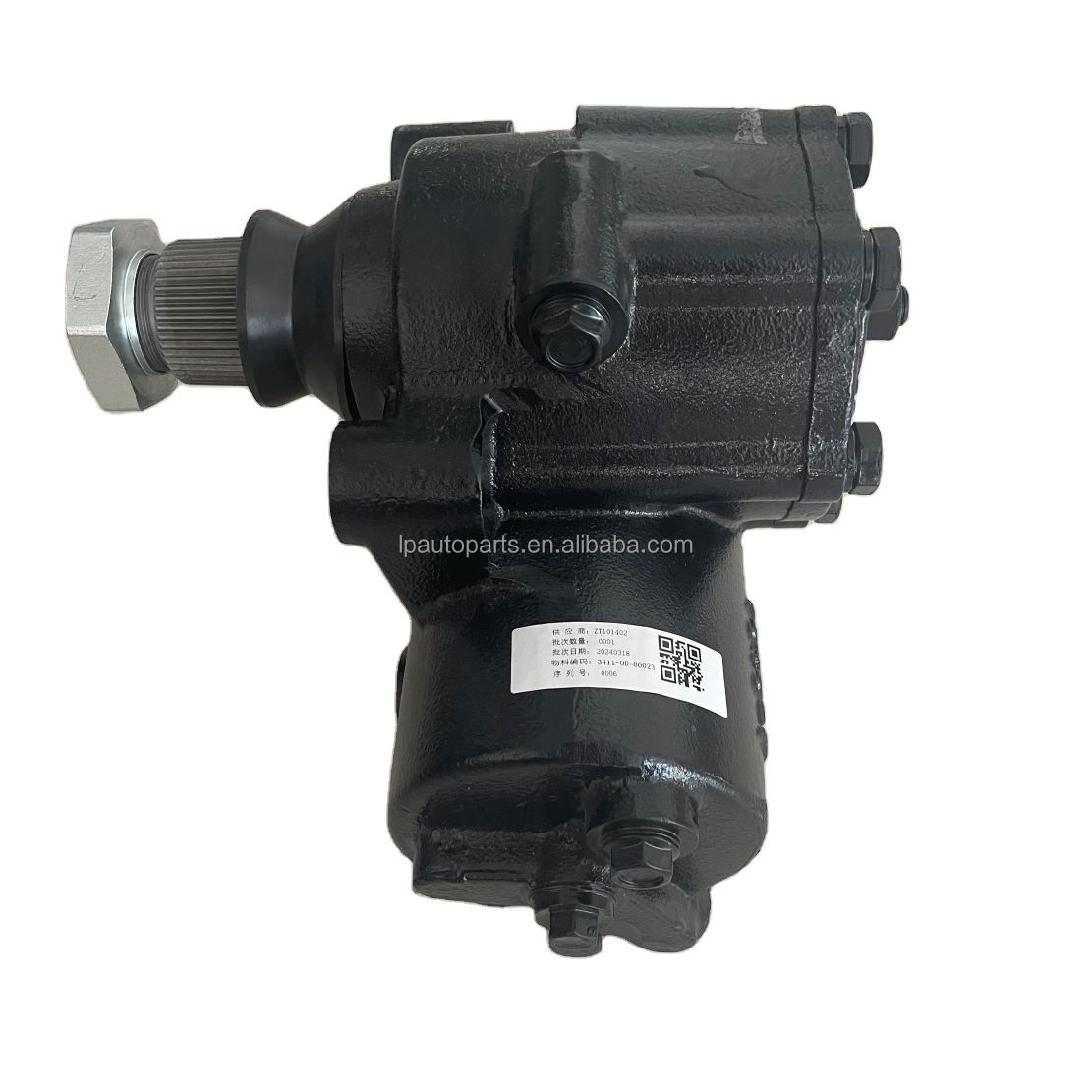 High Quality HBFN01 3411-00-00023 Power Steering Gear Assembly the Core Component of the Vehicle Steering System China Bus Parts