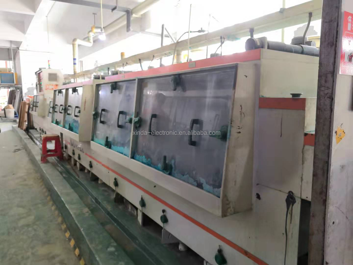 Reflow oven soldering process