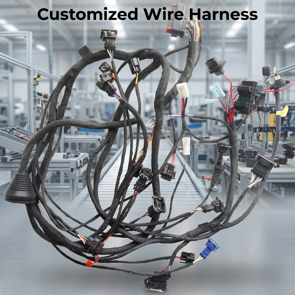 Manufacturer Custom Wiring Harness Wiring Harness Manufacturers For New Energy Vehicles Custom Wire Harness