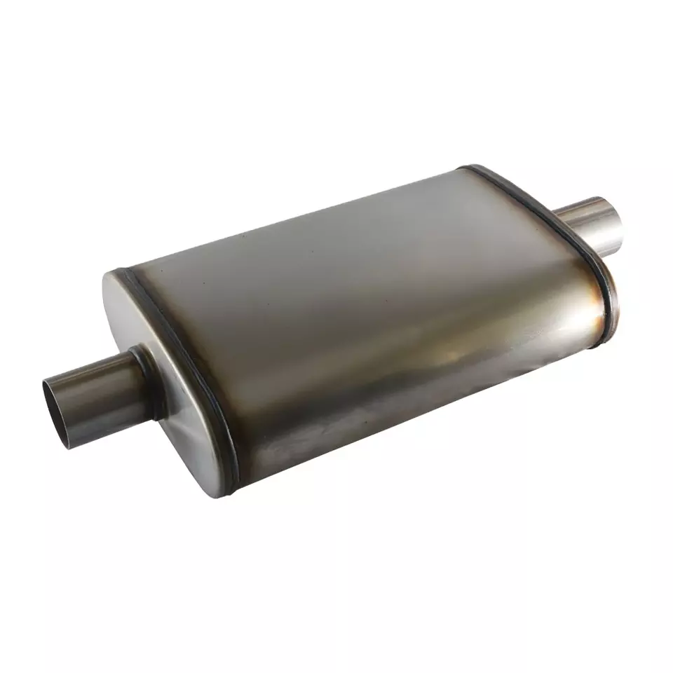 Auto Spare Parts Stainless Steel 409 Tuning Exhaust Muffler System Flowmaster Tuning Exhausted Systems
